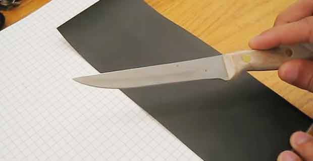 Common Steps to Sharpen Knives with Sandpaper