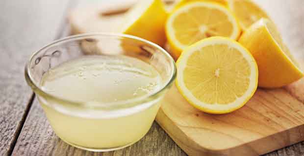 Use of Lemon Juice