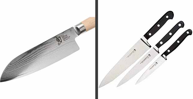 Similarities between Shun vs. Henckels knives