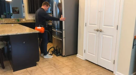 How to Move a Refrigerator Out of a Tight Space