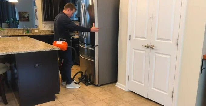 How to Move a Refrigerator Out of a Tight Space : In 7 Steps
